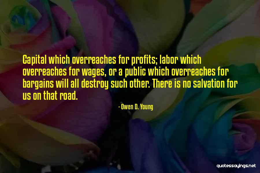 Environnement Et Developpement Quotes By Owen D. Young Environnement Et Developpement Quotes By Owen D. Young