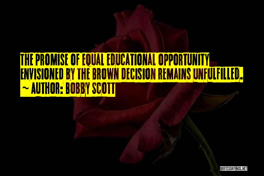 Envisioned Quotes By Bobby Scott