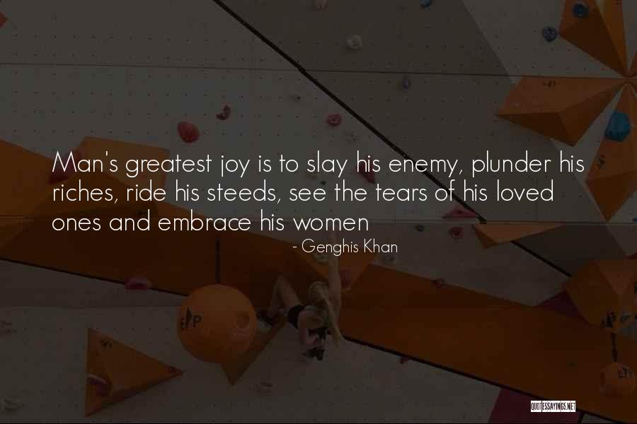 Envista Quotes By Genghis Khan