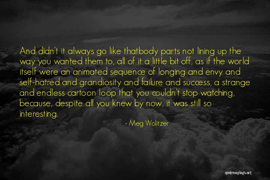 Envy And Success Quotes By Meg Wolitzer Envy And Success Quotes By Meg Wolitzer