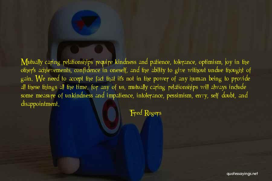 Envy Us Quotes By Fred Rogers