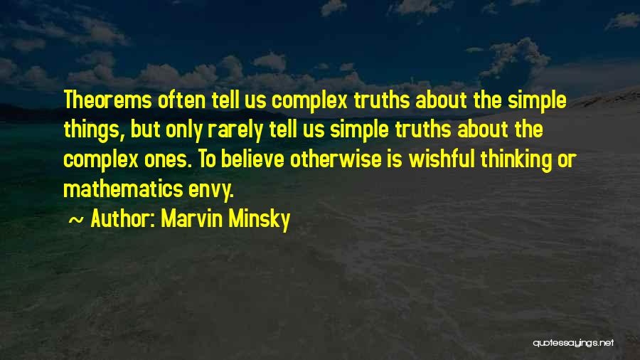Envy Us Quotes By Marvin Minsky