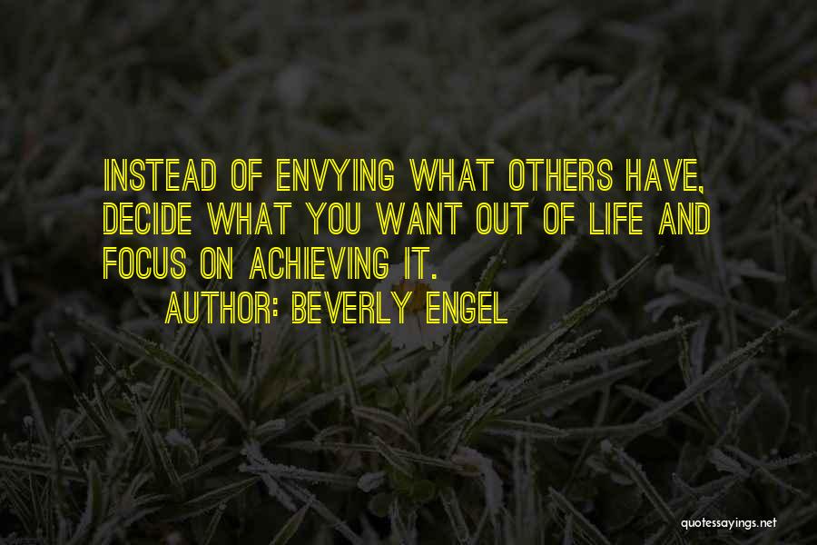 Envying Others Quotes By Beverly Engel