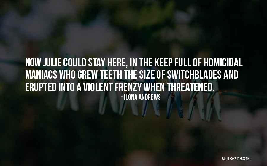 Enxaqueca Sintomas Quotes By Ilona Andrews Enxaqueca Sintomas Quotes By Ilona Andrews