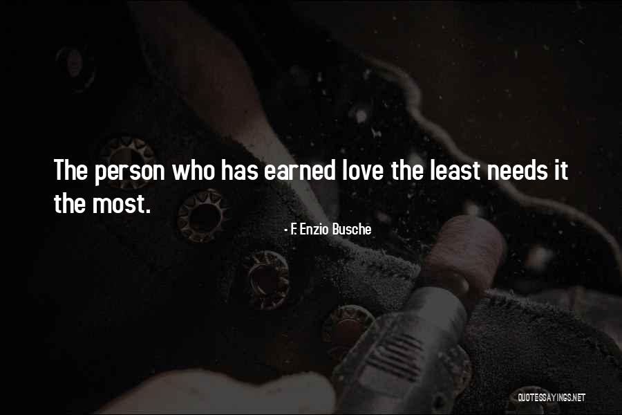 Enzio Busche Quotes By F. Enzio Busche