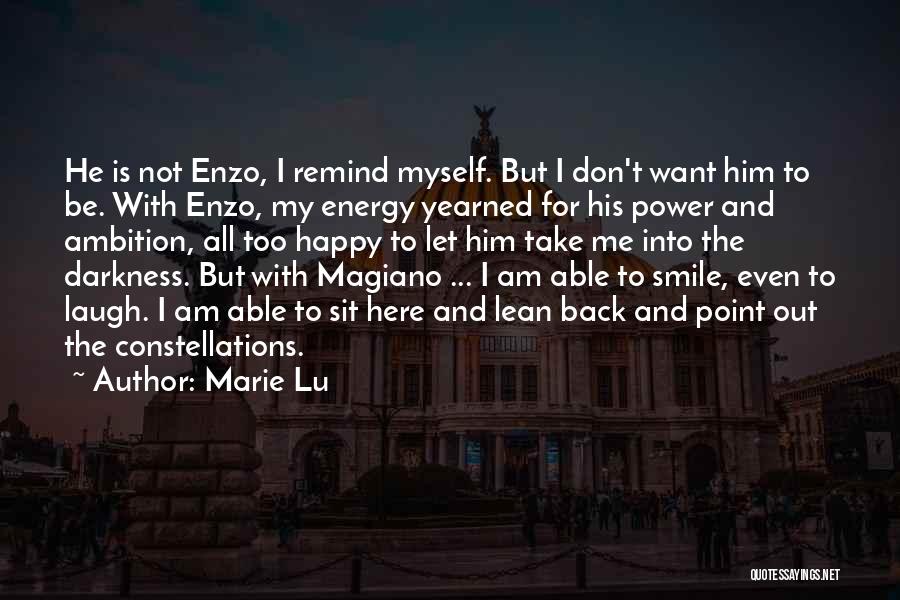 Enzo Quotes By Marie Lu