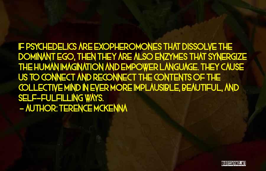 Enzymes Quotes By Terence McKenna