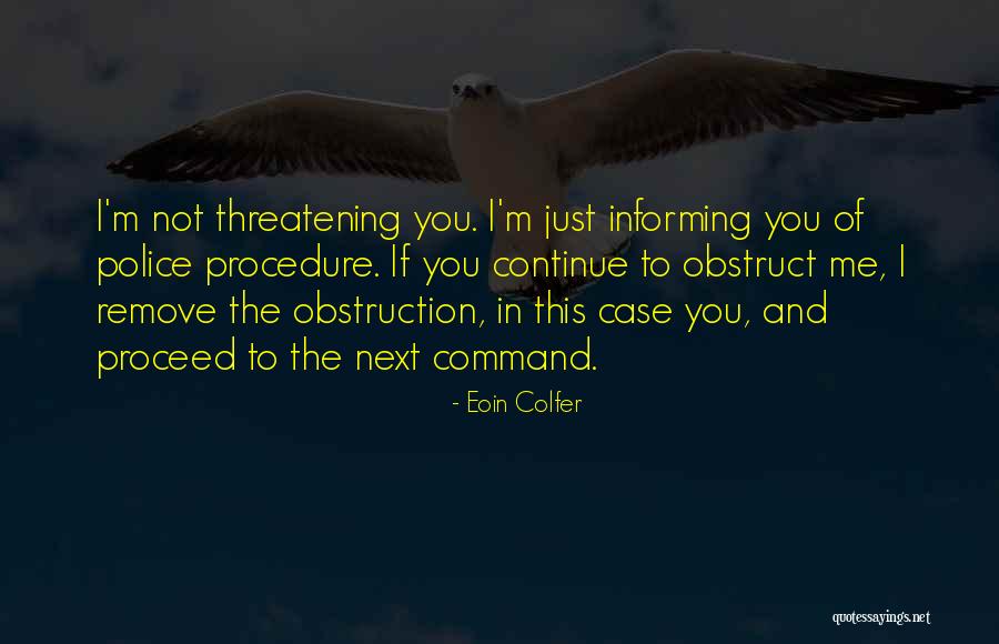 Eoin Colfer Quotes 1553527