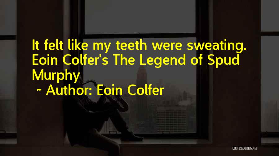 Eoin O'duffy Quotes By Eoin Colfer