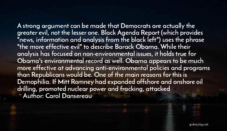 Epa Quotes By Carol Dansereau