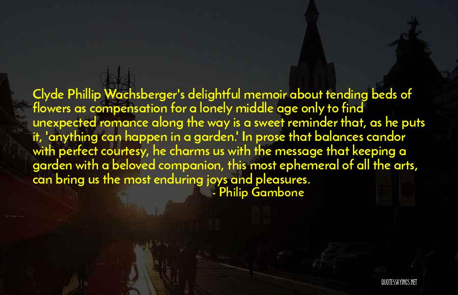 Ephemeral Art Quotes By Philip Gambone