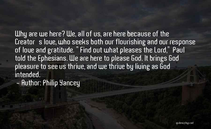 Ephesians 1 Quotes By Philip Yancey