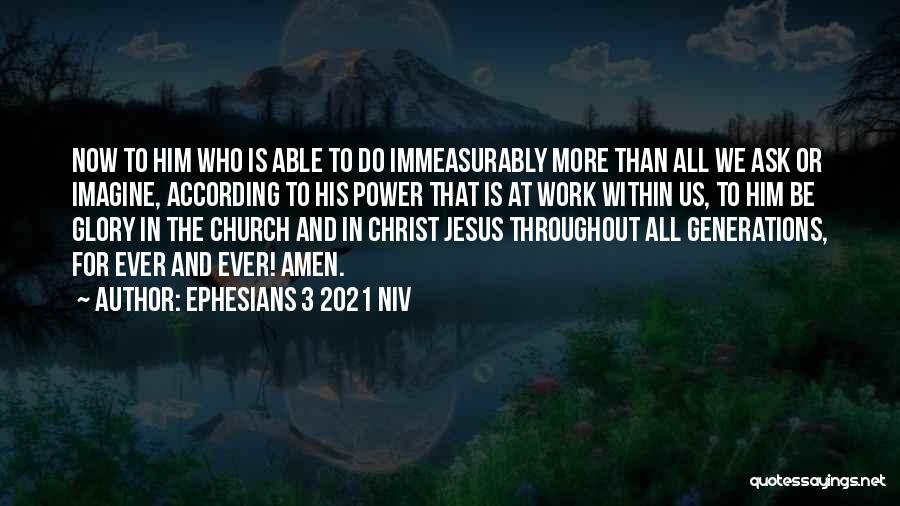 Ephesians 3 2021 NIV Quotes 1965412