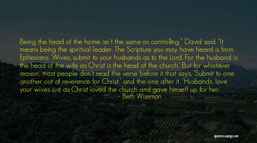 Ephesians Quotes By Beth Wiseman Ephesians Quotes By Beth Wiseman