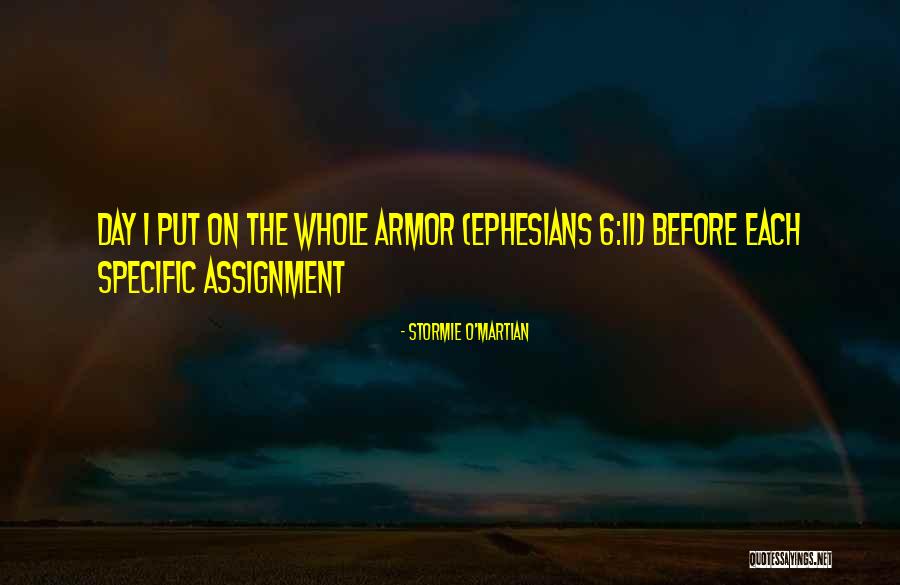 Ephesians Quotes By Stormie O'martian Ephesians Quotes By Stormie O'martian