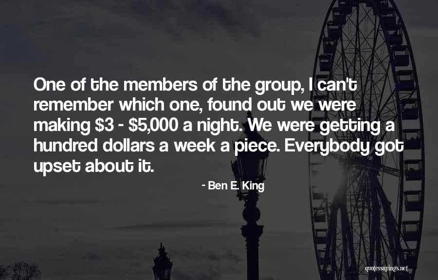 Ephesos T Rkei Quotes By Ben E. King Ephesos T Rkei Quotes By Ben E. King