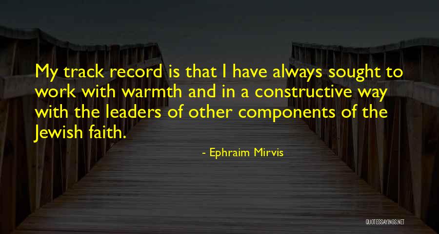 Ephraim Mirvis Quotes 1984800