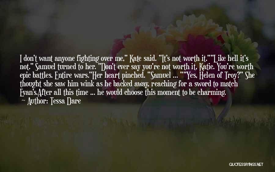 Epic Battles Quotes By Tessa Dare