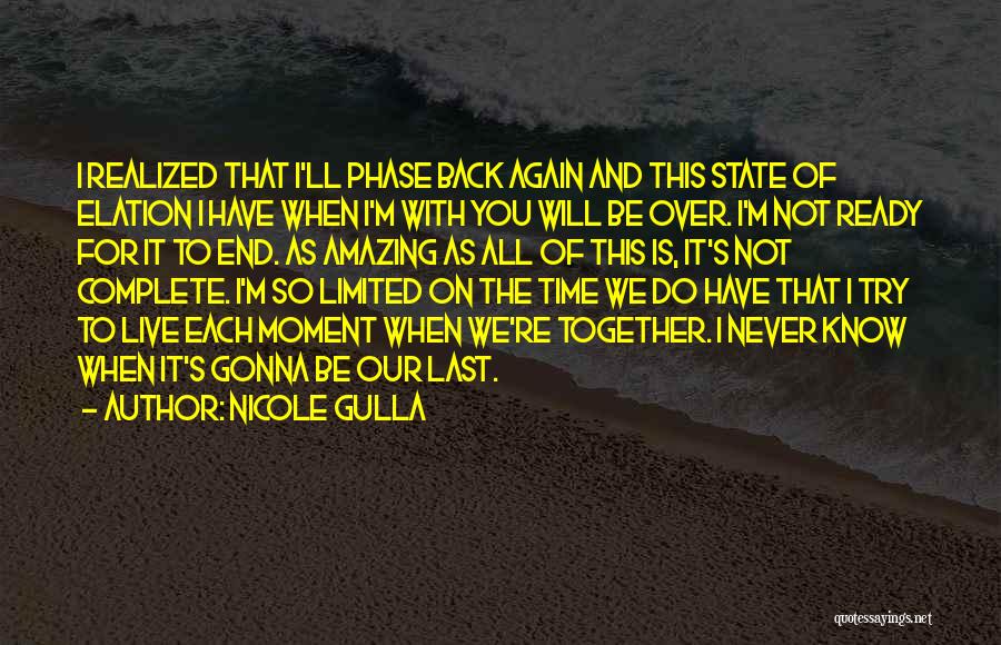 Epic Love Quotes By Nicole Gulla