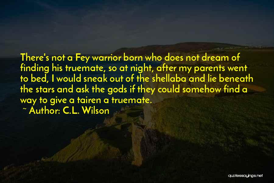 Epic Night Quotes By C.L. Wilson