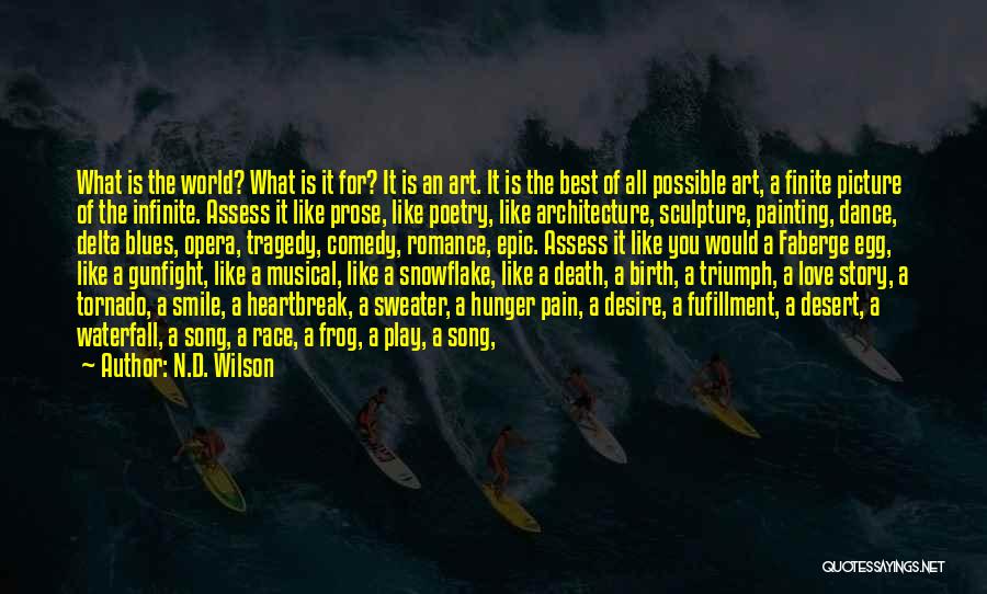 Epic Picture Quotes By N.D. Wilson