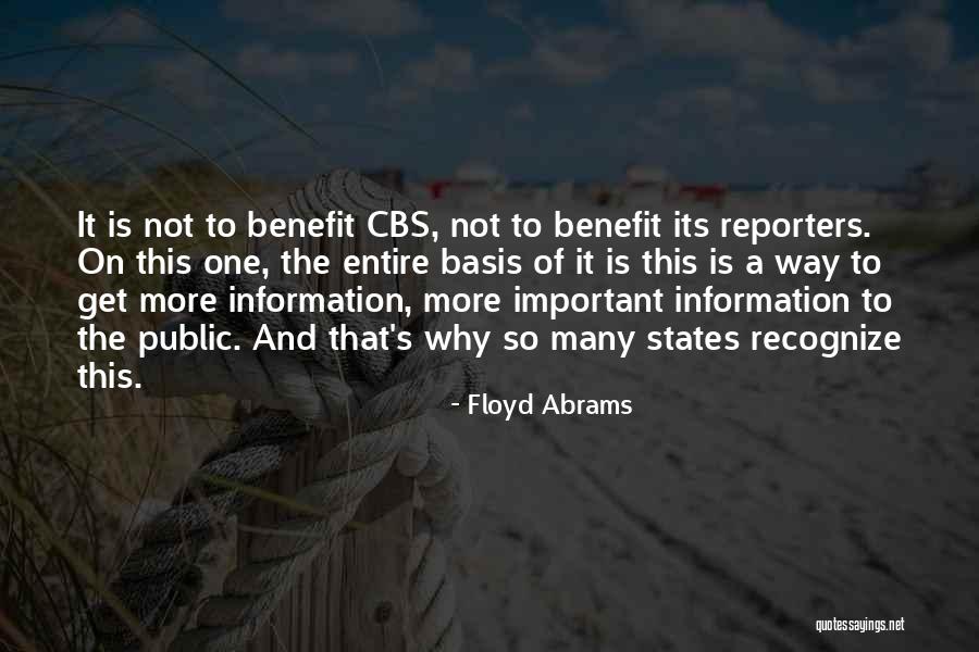 Epically Or Epicly Quotes By Floyd Abrams Epically Or Epicly Quotes By Floyd Abrams
