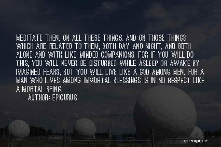 Epicurus God Quotes By Epicurus