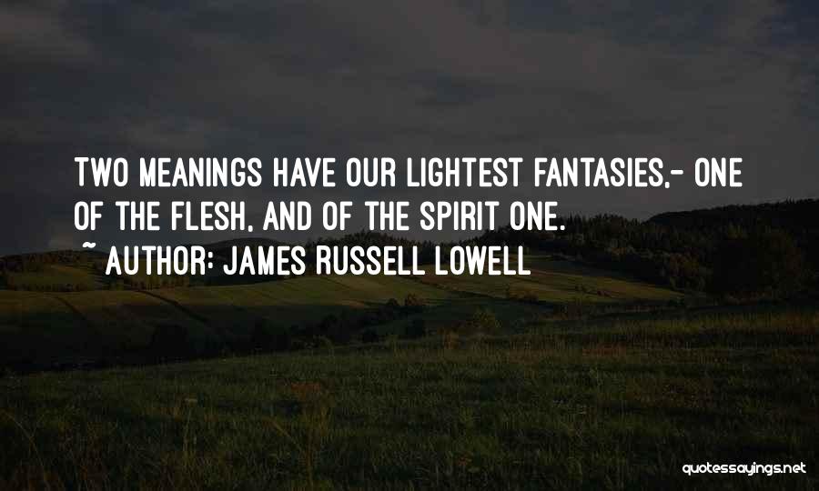 Epicurus God Quotes By James Russell Lowell