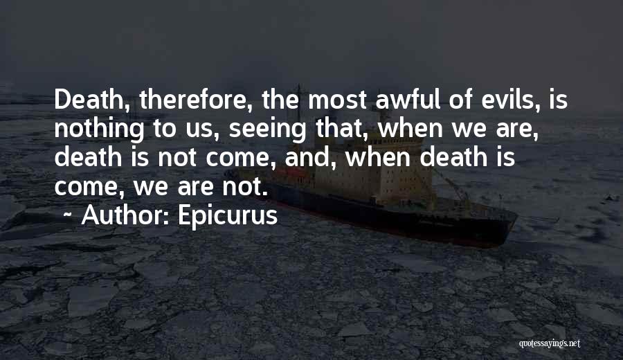 Epicurus Quotes 737392