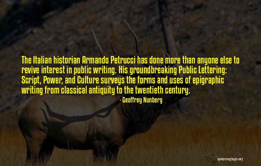 Epigraphic Quotes By Geoffrey Nunberg Epigraphic Quotes By Geoffrey Nunberg