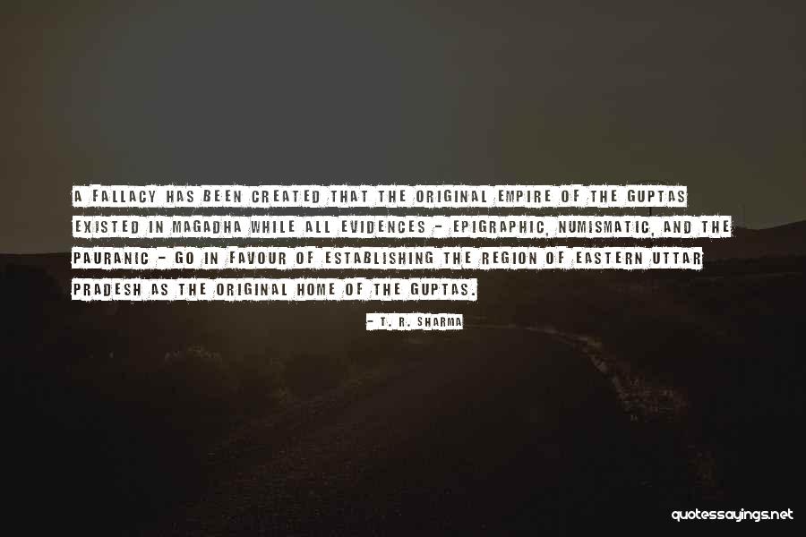 Epigraphic Quotes By T. R. Sharma Epigraphic Quotes By T. R. Sharma