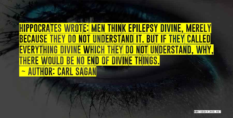 Epilepsy Quotes By Carl Sagan