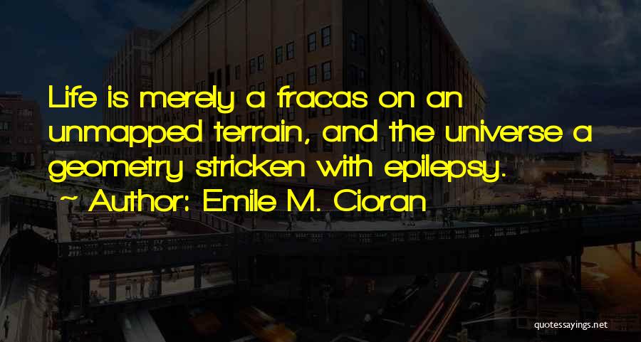 Epilepsy Quotes By Emile M. Cioran