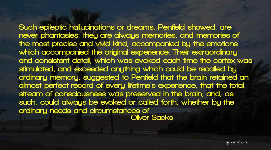 Epileptic Quotes By Oliver Sacks