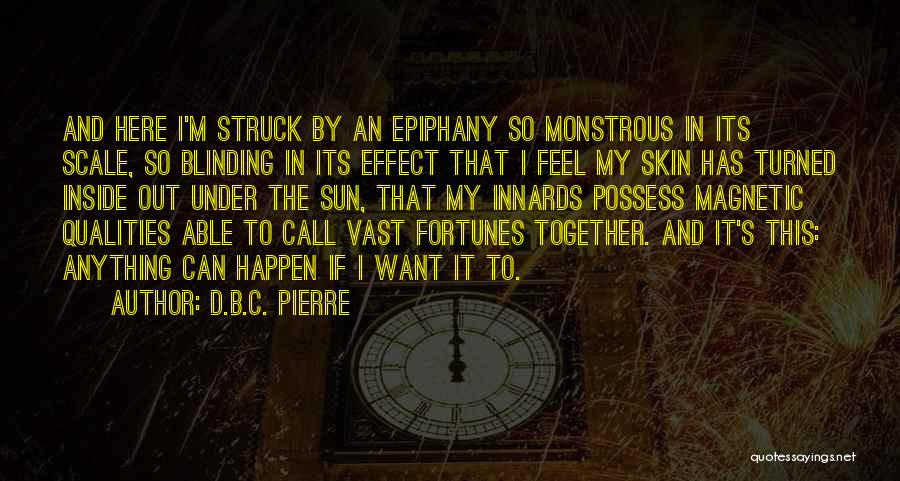 Epiphany Quotes By D.B.C. Pierre