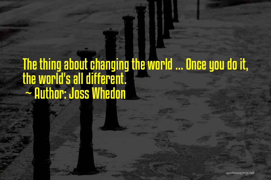 Epiphany Quotes By Joss Whedon