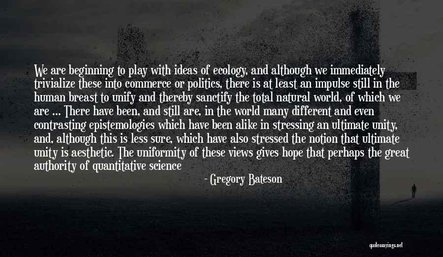 Epistemological Quotes By Gregory Bateson Epistemological Quotes By Gregory Bateson