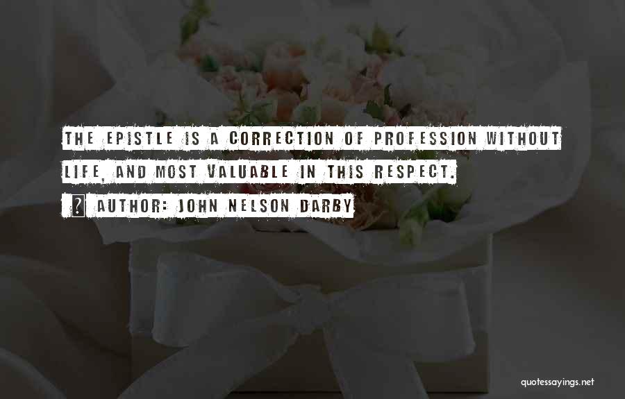 Epistle Quotes By John Nelson Darby