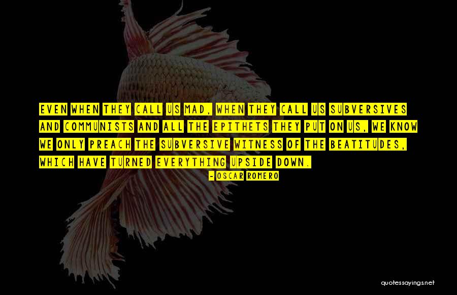Epithets Quotes By Oscar Romero Epithets Quotes By Oscar Romero