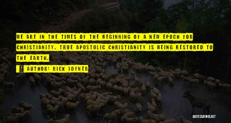 Epoch Quotes By Rick Joyner