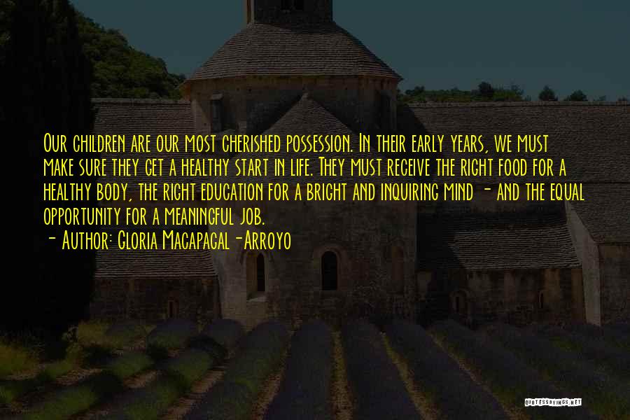 Equal Education For All Quotes By Gloria Macapagal-Arroyo