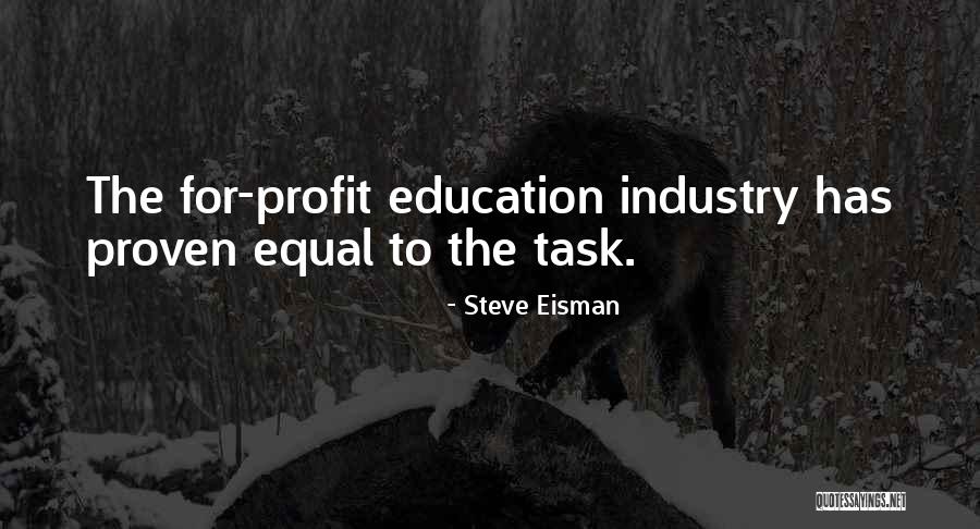 Equal Education For All Quotes By Steve Eisman