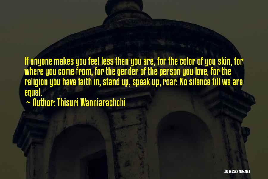 Equal Gender Rights Quotes By Thisuri Wanniarachchi