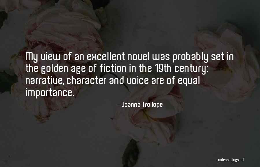 Equal Importance Quotes By Joanna Trollope Equal Importance Quotes By Joanna Trollope