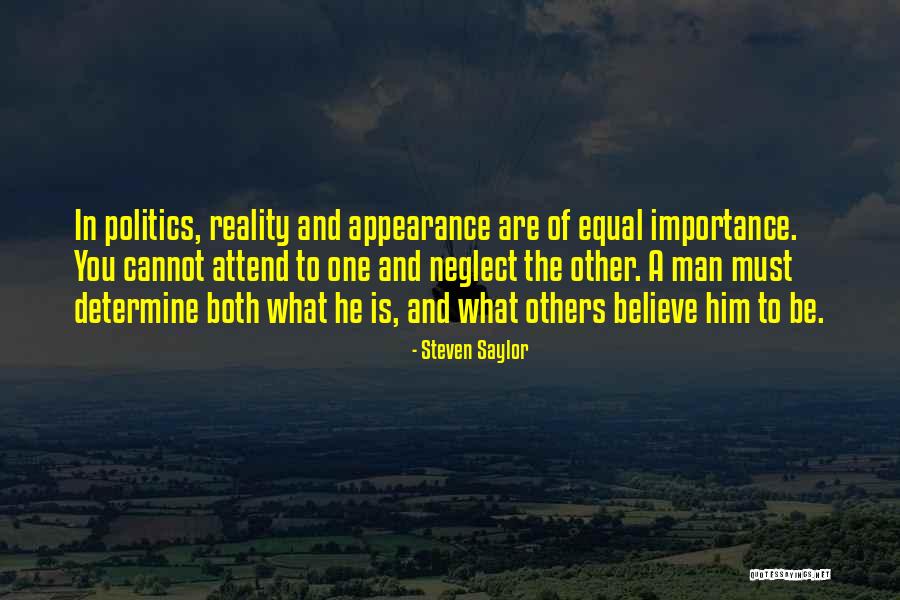 Equal Importance Quotes By Steven Saylor Equal Importance Quotes By Steven Saylor