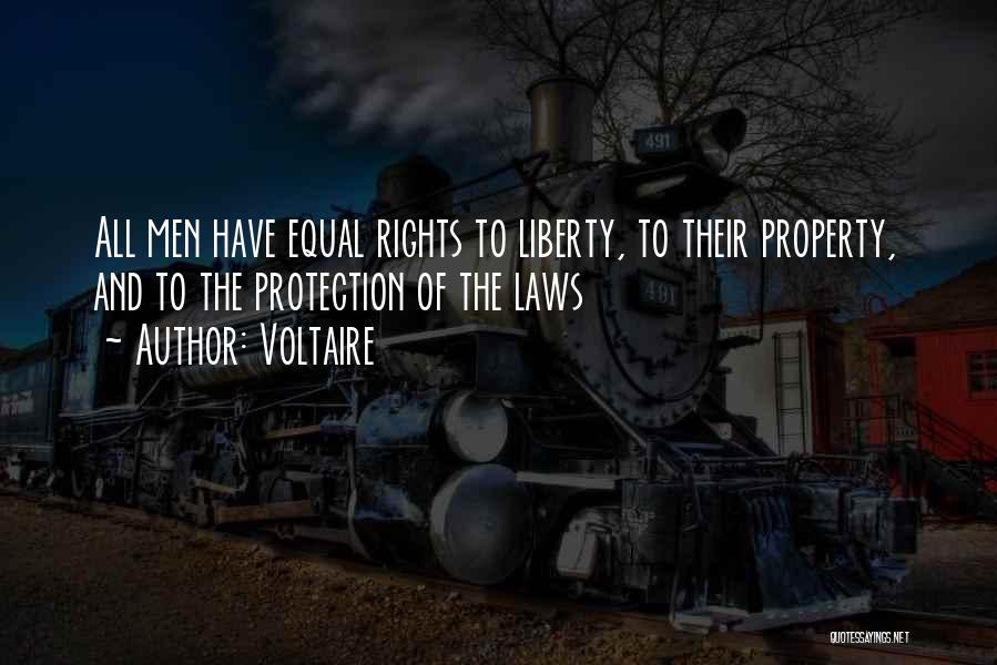 Equal Protection Quotes By Voltaire
