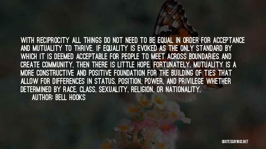 Equal Race Quotes By Bell Hooks