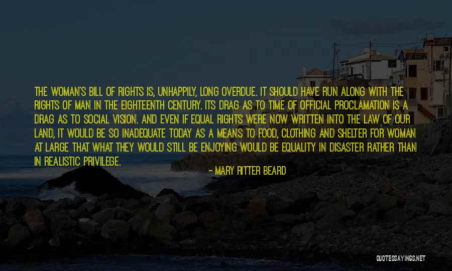 Equal Vision Quotes By Mary Ritter Beard Equal Vision Quotes By Mary Ritter Beard