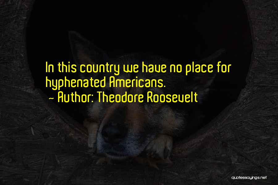 Equality And Diversity Quotes By Theodore Roosevelt