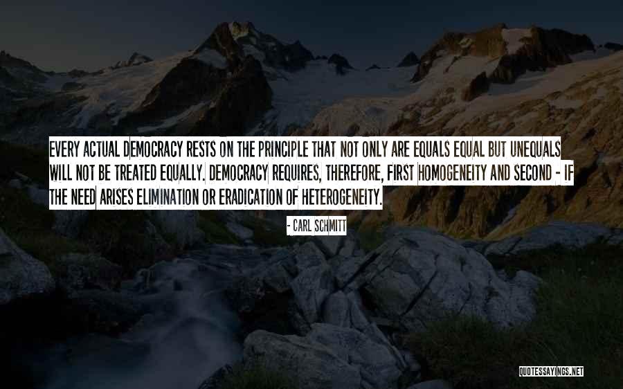 Equality And Racism Quotes By Carl Schmitt Equality And Racism Quotes By Carl Schmitt